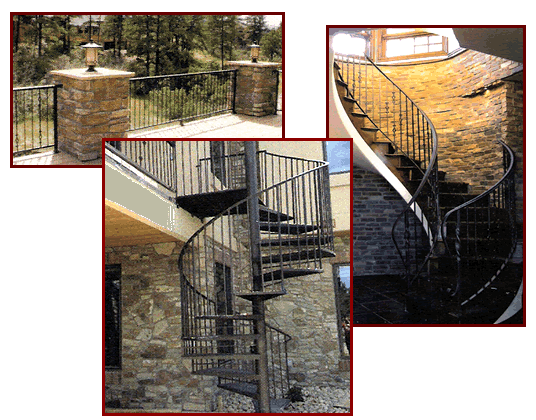 custom interior and exterior rails