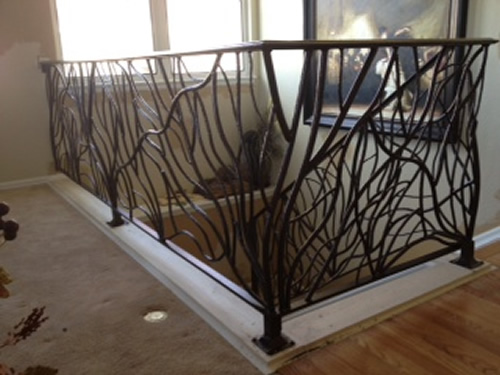 decorative iron railings