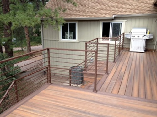 beautiful railings for decks